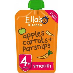 Ella's Kitchen BIO Mrkev, jablko a pastinák (120 g) obraz