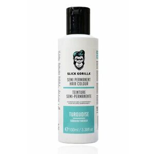 Slick Gorilla Semi Permanent Hair Colour barva na vlasy Turquoise 100 ml obraz