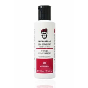 Slick Gorilla Semi Permanent Hair Colour barva na vlasy Red 100 ml obraz