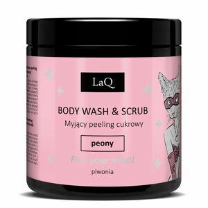 LaQ Peony mycí pasta a scrub 220 g obraz