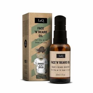 LaQ Wild Boar olej na vousy a tvář 30 ml obraz