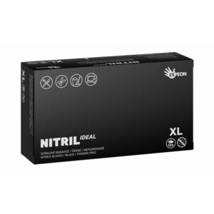 Espeon Nitril Ideal nepudrované černé 100 ks XL obraz