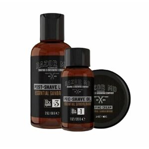 Razor MD Sandalwood Travel Shave Kit cestovní sada na holení obraz