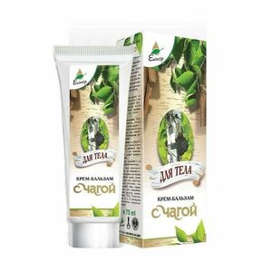 Čaga krém - balzám na hojení jizev, různých ďolíčků na tváři, při psoriáze - Elixir - 75ml obraz