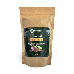100% jemně drcený ostropestřec mariánský - 500g - Herbatica Balení: 500 g obraz