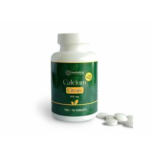 Vápník Citrát 600 mg – 110 tablet – Herbatica obraz