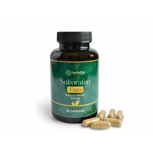 Sulforafan EXTRA – extrakt z brokolice 500 mg, 60 kapslí – Herbatica obraz