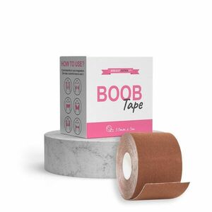 BreastExtra+ BOOB Tape (bronz) – speciální lepící páska na prsa obraz