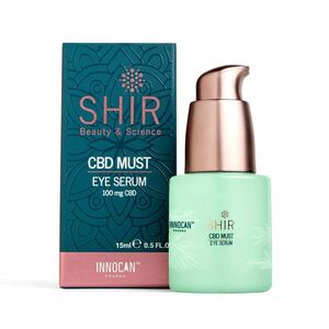 CBD oční sérum proti otokům, tmavým kruhům a vráskám 15 ml - SHIR Beauty & Science obraz