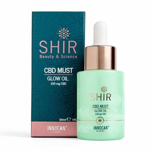 CBD rozjasňující pleťový olej 30 ml - SHIR Beauty & Science obraz