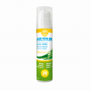Aloe vera opalovací mléko SPF 20 200 ml - Green idea obraz