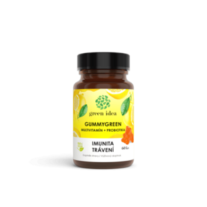 Gummygreen - Multivitamín + probiotika 60 ks - Green idea obraz