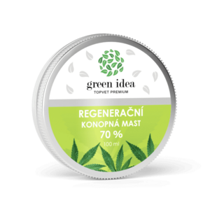 Konopná regenerační mast 70% 100 ml - Green idea obraz