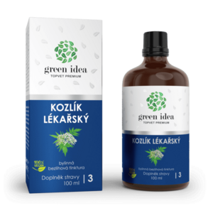 Kozlík - bezlihová tinktura 100 ml - Green idea obraz
