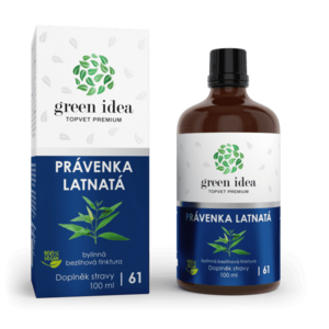 Právenka latnatá - bezlihová tinktura 100 ml - Green idea obraz