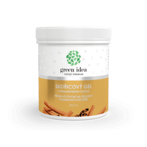 Skořicový masážní gel 250 ml - Green idea obraz