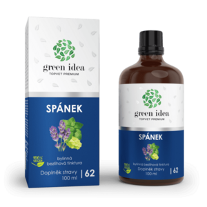 Spánek - bezlihová tinktura 100 ml - Green idea obraz