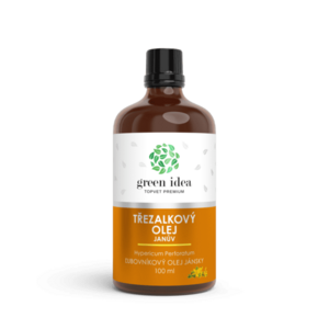 Třezalkový bylinný olej (Janův olej) 100 ml - Green idea obraz
