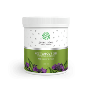 Kostivalový masážní gel 500 ml - Green idea obraz