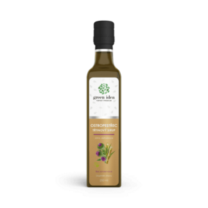 Ostropestřec sirup - třtinový 250 ml - Green idea obraz