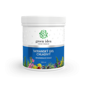 Tatranský bylinný gel - chladivý 250 ml - Green idea obraz