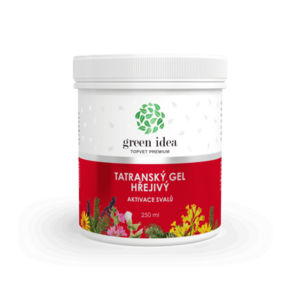 Tatranský bylinný gel - hřejivý 250 ml - Green idea obraz