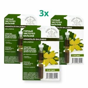 Zvýhodněný set: 3x Horský vlaštovičník "čistotel" - elixír na bradavice - 3 ml - Herbal Traditions obraz