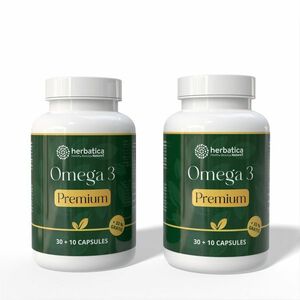 Zvýhodněný set: 2x Omega 3 Premium – 40 kapslí – Herbatica obraz