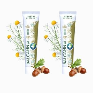 Zvýhodněný set: 2x BALCANN gel z dubové kůry na hemoroidy, trhliny - 75 ml - Annabis obraz