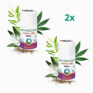 Zvýhodněný set: 2x ARTHROCANN konopný masážní gel FORTE+1800 mg CBD - 90 ml - Annabis obraz