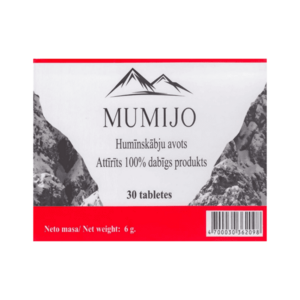 Altajské mumio Shilajit - 30 tablet - BIOVIT LLC obraz