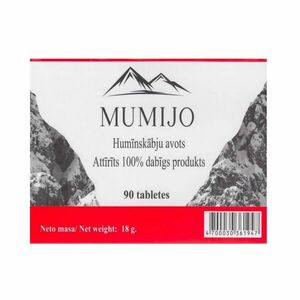 Altajské mumio Shilajit - 90 tablet - BIOVIT LLC obraz