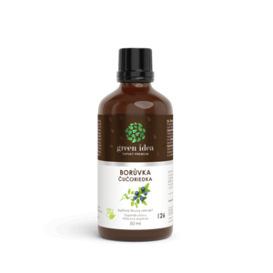 Borůvka tinktura - kapky 50 ml - Green idea obraz