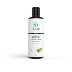 Citronová tráva masážní olej 200 ml - Green idea obraz