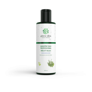 Hřejivý relax - masážní olej 200 ml - Green idea obraz