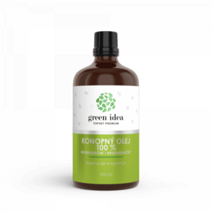 Regenerační konopný olej 100% 100 ml - Green idea obraz