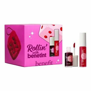 BENEFIT COSMETICS - Rollin' with Benetint - Tint & lesk na rty ve vánoční sadě obraz