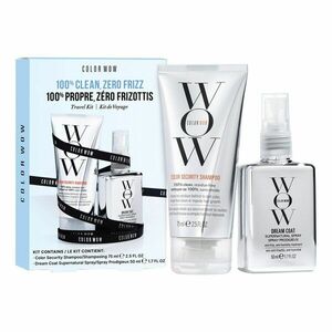 COLOR WOW - 100% Clean, Zero Frizz – Cestovní sada péče o vlasy obraz