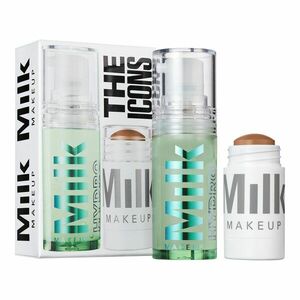 MILK MAKEUP - The Icon Set – hydratační podkladová báze a krémový bronzer v tyčince obraz