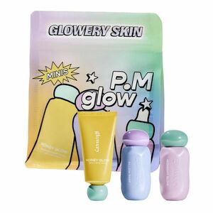 GLOWERY - Minis P.M. Glow - Noční trio pro obnovu kožní bariéry obraz
