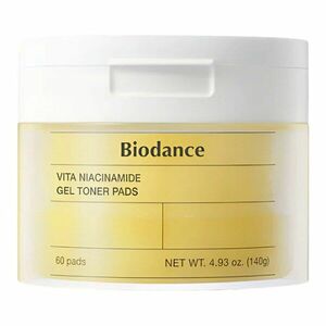 BIODANCE - Vita Niacinamide Gel Toner Pads - Rozjasňující a sjednocující maska obraz