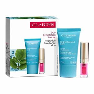 CLARINS - Duo Hydra-Essentiel & Lip Oil - Hydratační péče o obličej a rty obraz