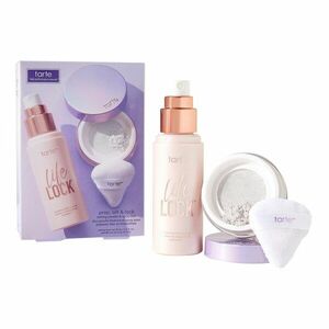 TARTE - Prep, Set & Lock Setting Powder & Spray Duo - Duo pudr a fixační sprej obraz