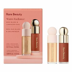 RARE BEAUTY - Warm Radiance Mini Blush & Luminizer Duo – Mini duo tvářenky a rozjasňovače obraz
