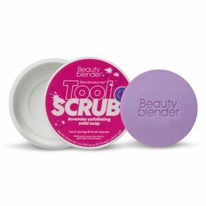 BEAUTYBLENDER - Blendercleanser® Tool Scrub Lavande - Tuhé mýdlo na ruce, houbičky a štětce obraz