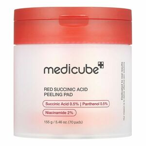 MEDICUBE - Red Succinic Peeling Pad - Polštářky proti nedokonalostem pleti obraz