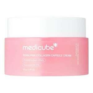 MEDICUBE - PDRN Pink Collagen Capsule Cream - Rozjasňující a hydratační krém v kapslích obraz