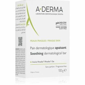 A-Derma Essentials Dermatological Bar dermatologická mycí kostka pro citlivou a podrážděnou pokožku 100 g obraz