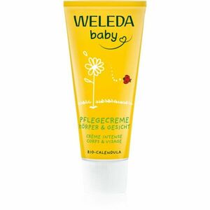 Weleda Baby and Child dětský ochranný krém na tělo a obličej měsíček 75 ml obraz