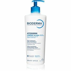 Bioderma Atoderm Créme Ultra vyživující tělový krém pro normální až suchou citlivou pokožku s parfemací 500 ml obraz